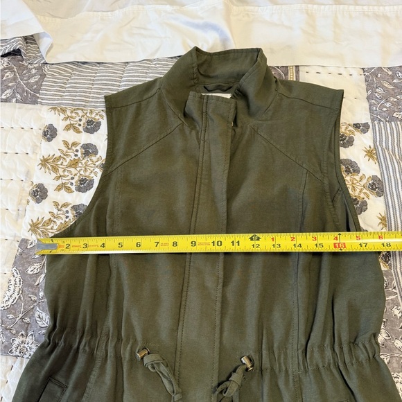 Maurices Olive Green Sleeveless Vest - Picture 10 of 10